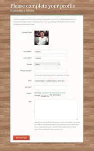 Account Registration example