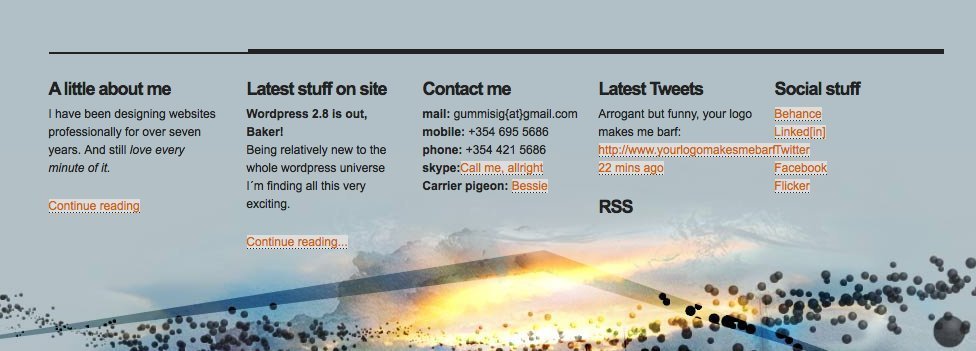 Screenshot of gummisig.com